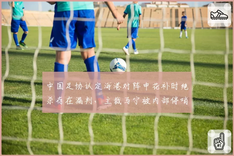 中国足协认定海港对阵申花补时绝杀存在漏判，主裁马宁被内部停哨两轮__br_