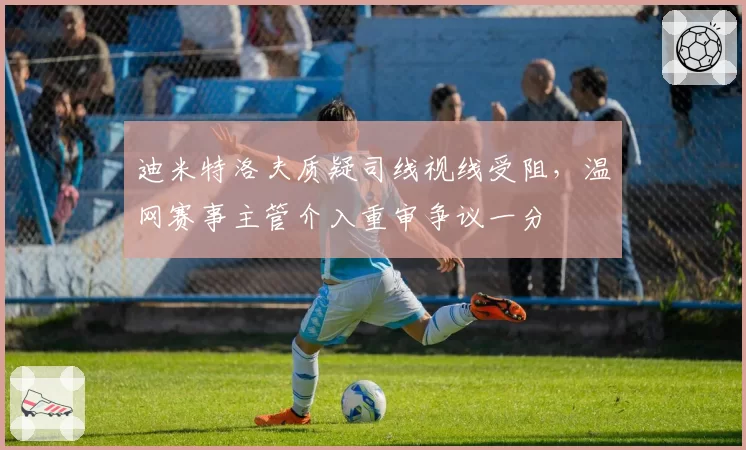迪米特洛夫质疑司线视线受阻，温网赛事主管介入重审争议一分